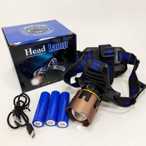 Ліхтар налобний A50-TG, Power Bank 3x18650
