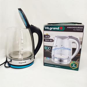 Електрочайник Vilgrand VL1188GK 1800Вт 1.8Л