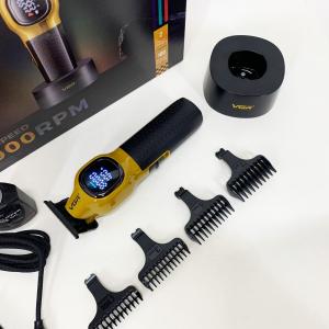 Тример для стрижки волосся VGR V-886T GOLD 8000RPM 4 насадки