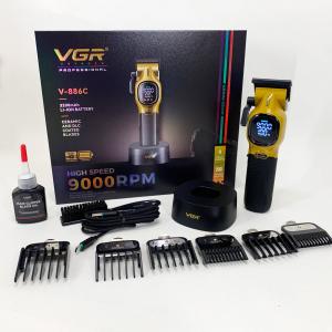 Машинка для стрижки акумуляторна VGR V-886C GOLD