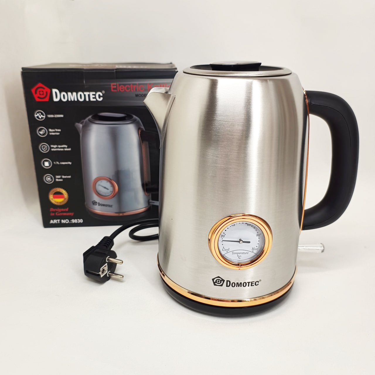 Електричний чайник Domotec MS-7849 з автоматичним вимкненням