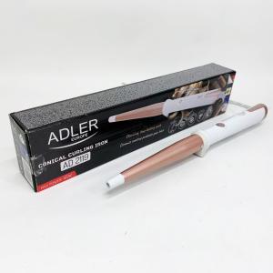 Конусна плойка з керамічним покриттям Adler AD 2119 для створення локонів діаметром 13-25 мм
