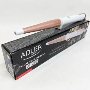 Конусна плойка з керамічним покриттям Adler AD 2119 для створення локонів діаметром 13-25 мм