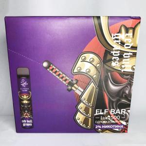 Elf Bar LUX Original Ельф Бар 1500 тяг. Red Bull Виноград (Grape Energy)