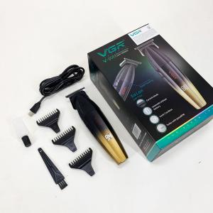 Машинка для стрижки волосся VGR V-906 тример для окантовки та стрижки бороди Yellow