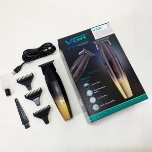 Машинка для стрижки волосся VGR V-906 тример для окантовки та стрижки бороди Yellow