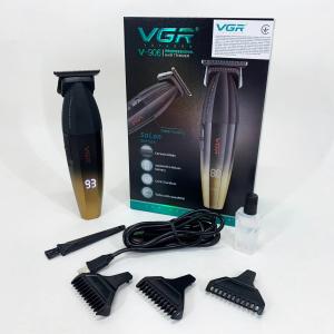 Машинка для стрижки волосся VGR V-906 тример для окантовки та стрижки бороди Yellow