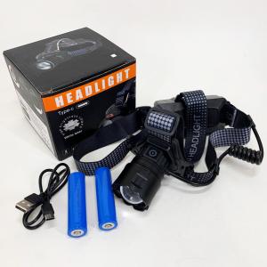 Ліхтар налобний 8505 WHITE LASER LED PM10-4TG (White+Yellow+Blue+Red) 2x18650