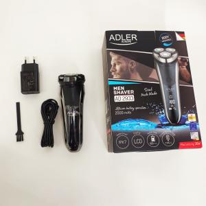 Електробритва для чоловіків роторна Adler AD 2933 акумуляторна 30 Вт