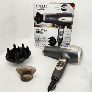 Фен з іонізацією та дифузором Adler AD 2248 grey 2400Вт