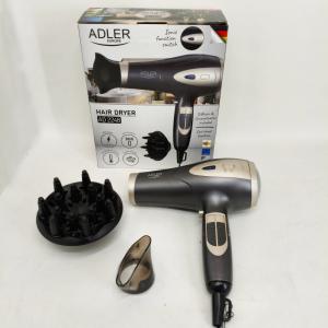 Фен з іонізацією та дифузором Adler AD 2248 grey 2400Вт