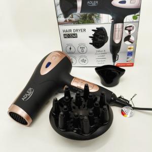 Фен для волосся з іонізацією Adler AD 2248 Black 2200Вт