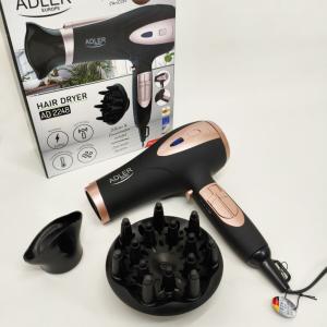 Фен для волосся з іонізацією Adler AD 2248 Black 2200Вт