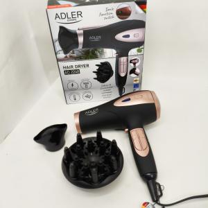 Фен для волосся з іонізацією Adler AD 2248 Black 2200Вт