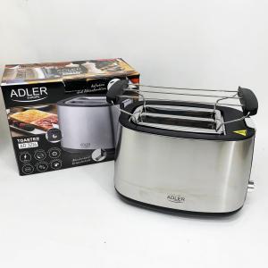 Тостер Adler AD 3214 900Вт 7 режимів обсмажування автоматичне вимкнення