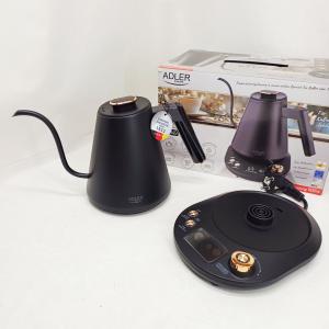 Електрочайник Adler AD 1349 1Л 900Вт Gooseneck з точним контролем температури Black