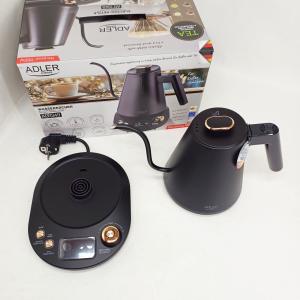 Електрочайник Adler AD 1349 1Л 900Вт Gooseneck з точним контролем температури Black