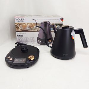 Електрочайник Adler AD 1349 1Л 900Вт Gooseneck з точним контролем температури Black