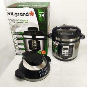 Мультиварка-скороварка VILGRAND VMC1057P 6л 1500Вт