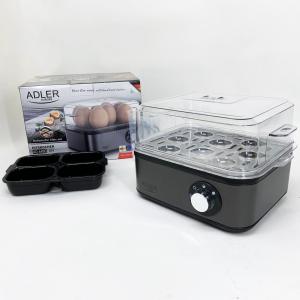 Яйцеварка на 8 яєць 800 Вт Adler AD 4486 Gun Metal