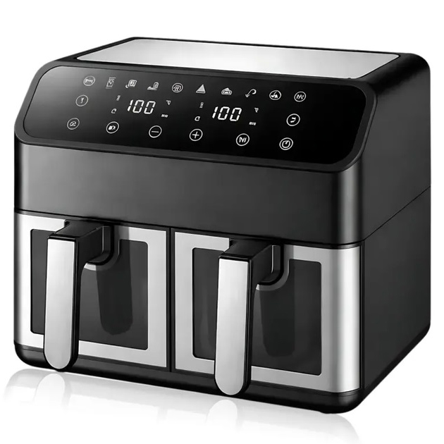 Аерогриль з подвійним кошиком Domotec MS-3226 4800 Вт 13л з регулюванням температури