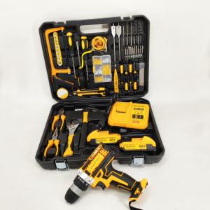 Акумуляторний шуруповерт KRAFFTEC 48V з набором інструментів для дому