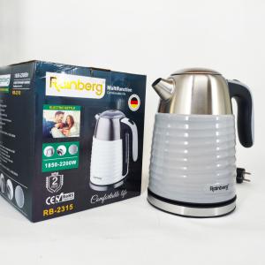 Чайник електричний Rainberg RB-2315 1.8л 2200Вт Gray