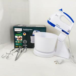 Міксер 7 швидкостей із чашею 2 л Rainberg RB-1005 500Вт Blue