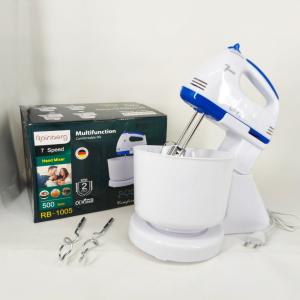 Міксер 7 швидкостей із чашею 2 л Rainberg RB-1005 500Вт Blue