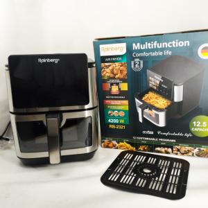 Аерофритюрка Rainberg RB-2321 4200Вт 12.5л сенсорна 2 Тена