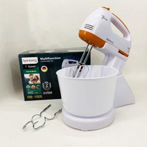 Міксер 7 швидкостей із чашею 2 л Rainberg RB-1005 500Вт Orange