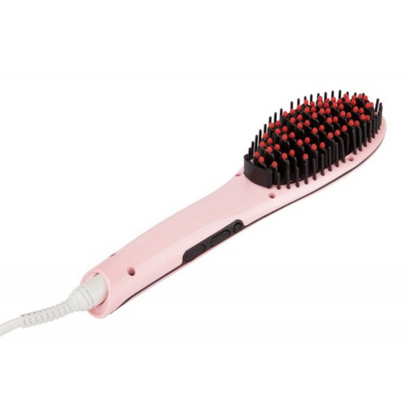 Гребінець випрямляч Fast Hair Straightener, гофре плойка прасок для волосся, праска для вирівнювання