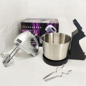 Міксер з чашею Edenberg EB-63362 200Вт сріблястий