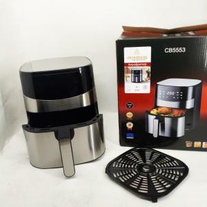 Кухонний потужний аерогриль Crownberg CB-5553 6.5Л 1600Вт повітряна аерофрітюрниця