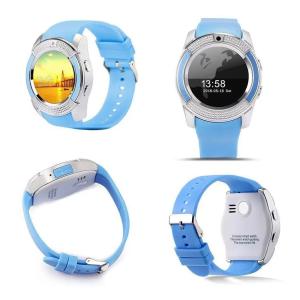 Розумний смарт-годинник Smart Watch V8. Колір: синій