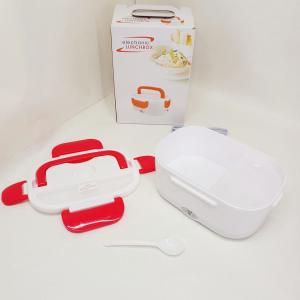 Ланч бокс електричний з підігрівом Lunch Heater 220V Pro, контейнер для їжі з відсіками Red