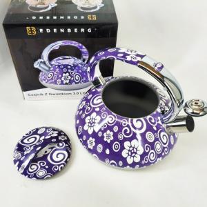 Чайник із свистком Edenberg EB-1959 3л з капсульним дном Purple