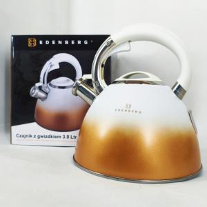 Чайник Edenberg EB-8865 зі свистком 3л White