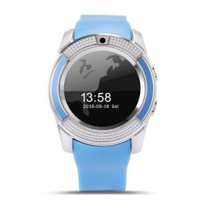 Розумний смарт-годинник Smart Watch V8. Колір: синій