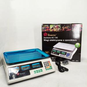 Ваги торговельні платформа DOMOTEC MS-228 до 50кг акумулятор