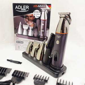 Тример 5в1 ADLER AD 2946 POLAND акумуляторний для стрижки волосся носа бороди тіла бритва