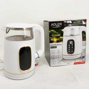Чайник електричний Adler AD 1305 1.7Л 2200Вт White Gold