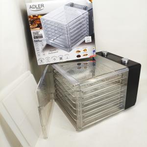 Сушарка для овочів та фруктів Adler AD 6660 600Вт харчовий дегідратор