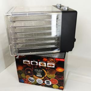 Сушарка для овочів та фруктів Adler AD 6660 600Вт харчовий дегідратор