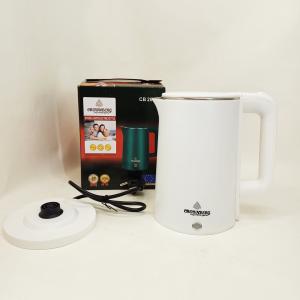 Електрочайник Crownberg CB-2845 дисковий 1.8л 1800Вт White