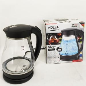 Чайник электрический Adler AD 1274 1,7л 2200Вт пластиковый с автоматическим отключением Black