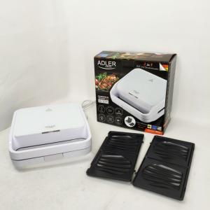 Бутербродниця Adler AD 3070 2в1 1100Вт White
