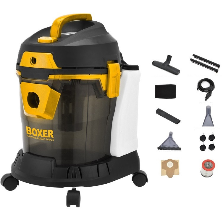 Промисловий пилосос Boxer BX-3232 для вологого та сухого прибирання 2400Вт