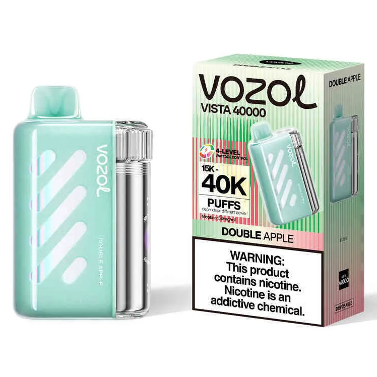 Vozol Vista 40000. Подвійне яблуко (Double apple)