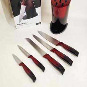 Набір ножів Edenberg EB-11022, 6 предметів Red